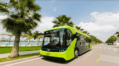 Advantech Intelligent Electric Bus Systems in Vietnam